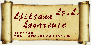 Ljiljana Lašarević vizit kartica